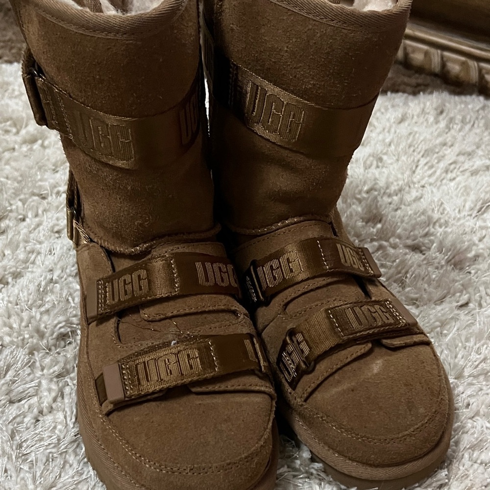 UGG Brown Boots with Straps